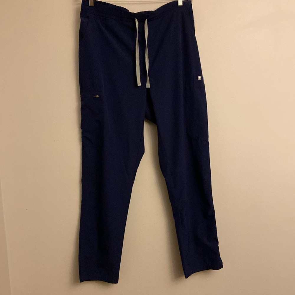 Figs Navy Straight Leg Scrub Pants size XL
